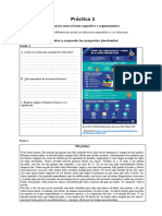 Práctica 1 y 2 de Comunicacion Tipo Examen