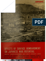 USSBS Report 89, Effects of Surface Bombardments On Japanese War Potential