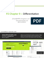 P2 Chp9 Differentiation