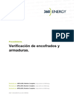 PR-XX Procedimiento de Verificación de Encofrados y Armaduras