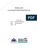 Makalah Rangkaian Listrik Paralel Dan Seri