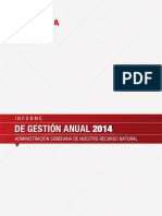 Informe de Gestión Anual 2014