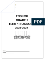 5.3. Grade 5 Term 1 2023 Handout