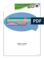 3rd Quarter Compendium of Notes Grade 9 ICT