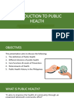 Intro To Public Health