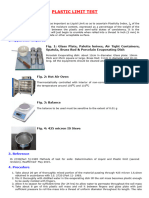 Plastic Limit Test