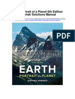 Earth Portrait of A Planet 6th Edition Marshak Solutions Manual Full Chapter PDF