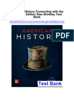 American History Connecting With The Past 15th Edition Alan Brinkley Test Bank Full Chapter PDF