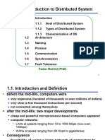 Introduction Distributed Syetem and Principles For Distributed System