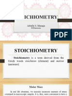 GENERAL CHEMISTRY (Stoichiometry)