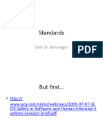 Standards: John D. Mcgregor