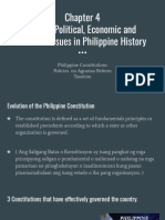 Social Political Economic and Cultural Issues in Philippine History