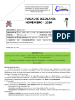 Apostila de Biologia - Novembro - 2º Eja - Noturno