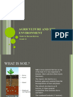 Agriculture and The Environment