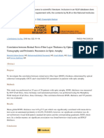 Correlation Between Retinal Nerve Fiber Layer Thickness by Optical Coherence Tomography and Perimetric Parameters in Optic Atrophy - PMC