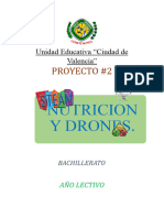 Proyecto 2. Nutrición y Drones