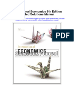 International Economics 9Th Edition Husted Solutions Manual Full Chapter PDF