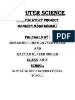 Banking Management