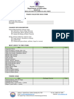 Trash Data Form