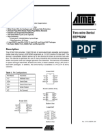 Two-Wire Serial Eeprom: Features