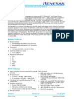 REN DA16600MOD Series Datasheet 3v3 DST 20231006