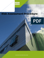 Risk Assessment Procedure