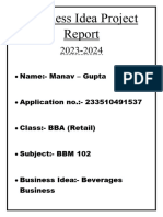 Business Idea Project Report