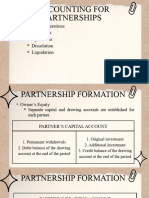 Fundamentals of Accounting 2 Lesson 2 Partnership Formation Students