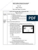 Class 9 Lesson Plan Cycle 9