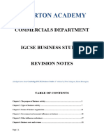 Bs Form 1 Notes Igsce