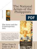 The National Artist of The Philippines 1