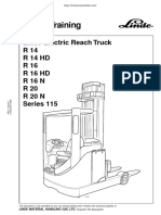 Linde R14 R14HD R16 R16HD R16N R20 R20N Series 115 Service Manual