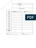 31 Sample Internal Audit Forms Sample 1