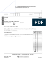 All - Science Past Papers