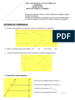 Rectas Paralelas y Perpendiculares