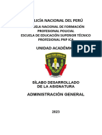 Silabo Desarrollado de Administración General 2023