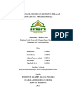 Laporan Hasil Observasi Sma N 1 Pemali