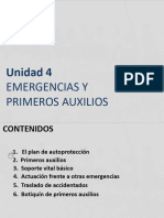 Tema 4 Emergencias y Primeros Auxilios