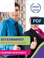 SITXHRM007 Learner Guide