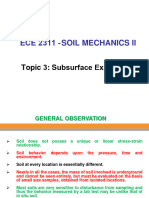 Subsurface Exploration Notes