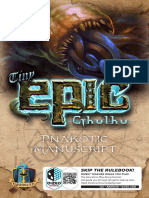 Tiny Epic Cthulhu Rulebook ©2023 Gamelyn Games All Rights Reserved