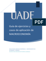 Macroeconomía - Guía de Ejercicios