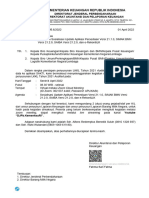 Undangan Sosialisasi Update Aplikasi LKKL Tahun 2021 Audited - KL - Gabung