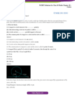 NCERT Solutions For Class 10 Maths Chapter 10 Circles