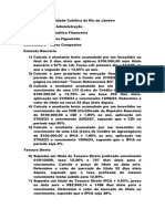 ADM1347 - Matemática Financeira - Exercícios 2