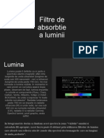 Filtre de Absorbtie A Luminii