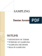 Topic 4 - Sampling Techniques