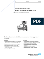 Prosonic B200 - TI01018DEN - 0518