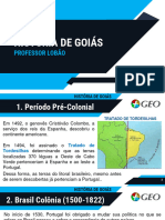 História de Goias - Mais Geo