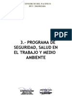 3.1 Estructura Del Plan de Seguridad